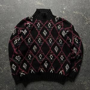 Vintage Boston Traders Hand Knit Sweater